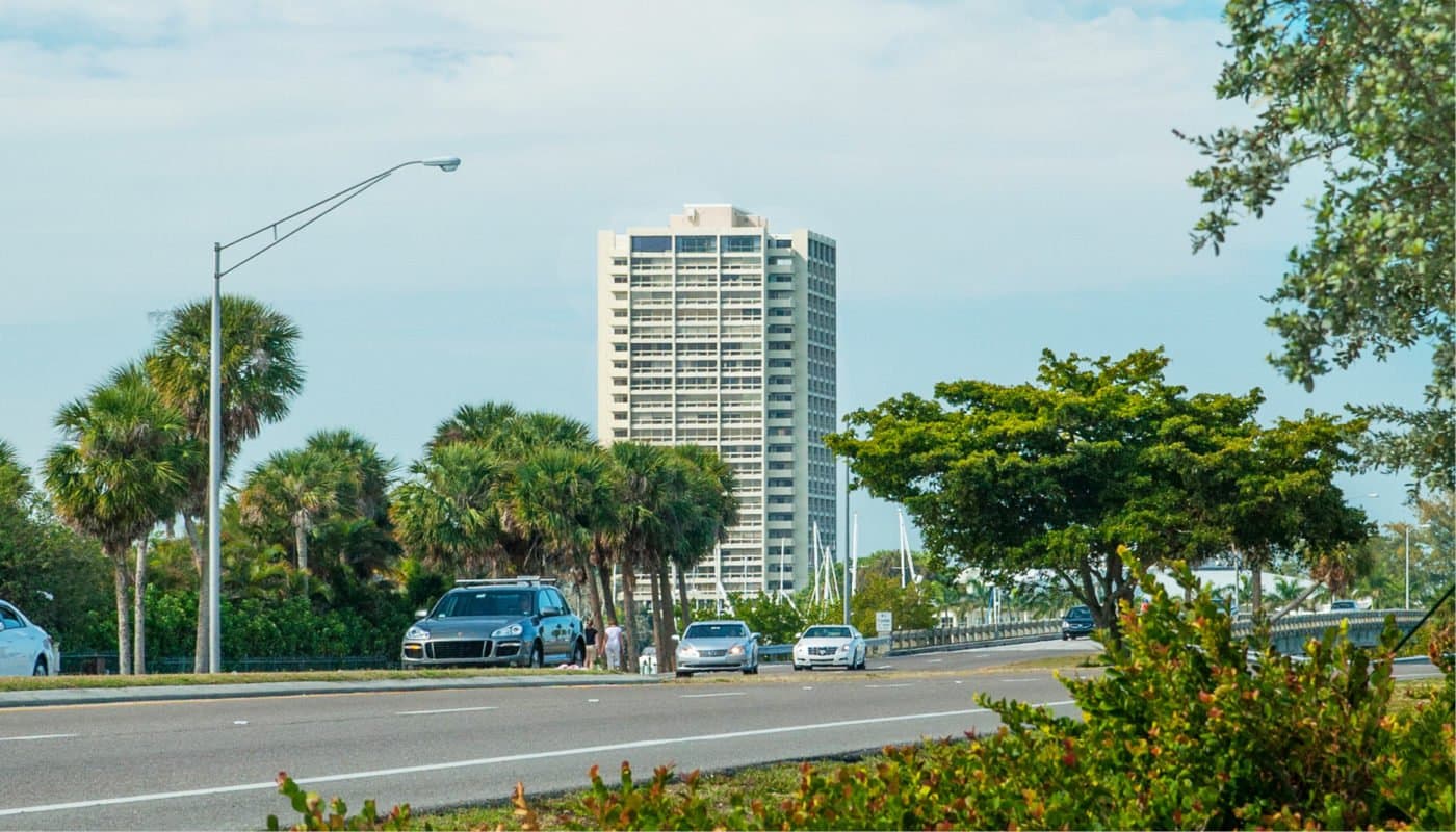 Plymouth Harbor on Sarasota Bay